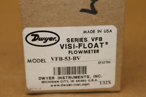 DWYER VFB-53-BV VISI FLOAT FLOWMETER