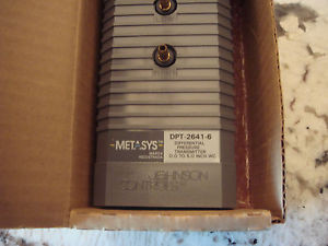 JOHNSON CONTROLS DPT-2641-6  DIFF. PRESSURE O-5.0 INCH WC 4-20 MA OUTPUT