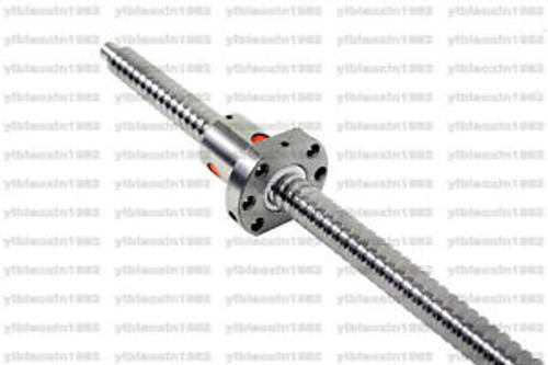 End Machinined BallScrew assembly 1pcs SFU1605 -L550mm ballscrew with ballnut