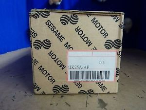 Sesame 4IK25A-AP induction motor 25W 1500rpm 115V (5A)