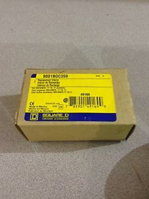 NEW IN BOX SQUARE D REPLACEMENT INTERIOR  9001BOC359  SERIES A