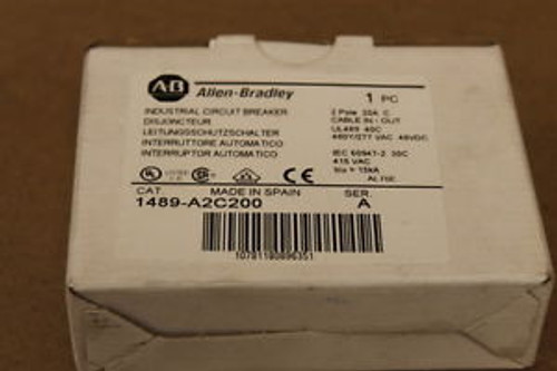 ALLEN-BRADLEY 1489-A2C200 CIRCUIT BREAKER