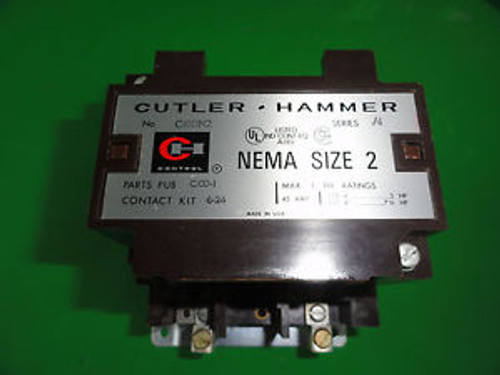 Cutler Hammer C10DN2 Contactor New