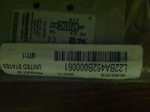 NUMATICS L22BA452B000061 NEW Pneumatic Valve