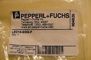 PEPPERL+FUCHS LED18-GGG-P  PANEL MOUNT INDICATOR