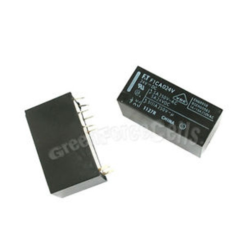 20 x FTR F1CA024V 24VDC 24V Power Relay 8 pins 5A 250VAC 5A 24VDC 1127R FUJITSU
