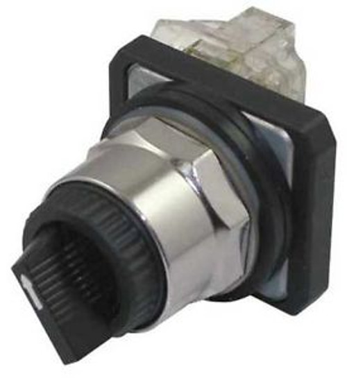 DAYTON 30G296 Selector Switch,2 Pos.,Standard,30mm
