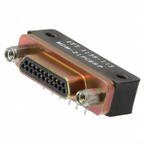 2 Sealed MDM-21PCBRP ITT CANNON  Micro-Connectors