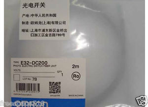 NEW Omron Photoelectric Switch Fiber Unit E32-CC200 ( E32CC200 )