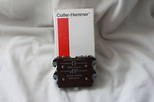 NEW CUTLER HAMMER C320KA3 AUXILIARY CONTACT (79)