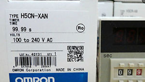 NEW IN BOX OMRON Timer H5CN-XAN H5CNXAN 100-240VAC