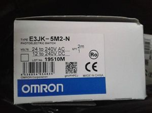 New Omron Photoelectric Switch E3JK-5M2-N E3JK5M2N