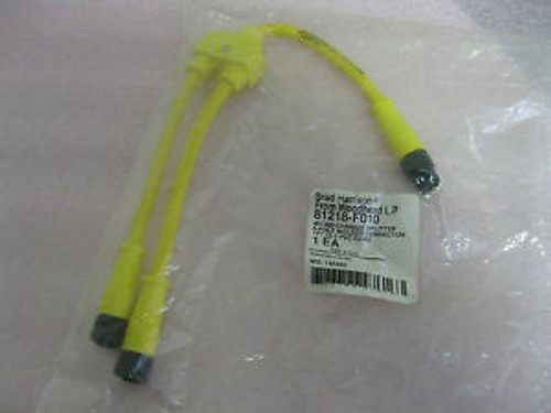 BRAD/WOODHEAD 81218-F010 SPLITTER-3 POLE MOLDED-NEW