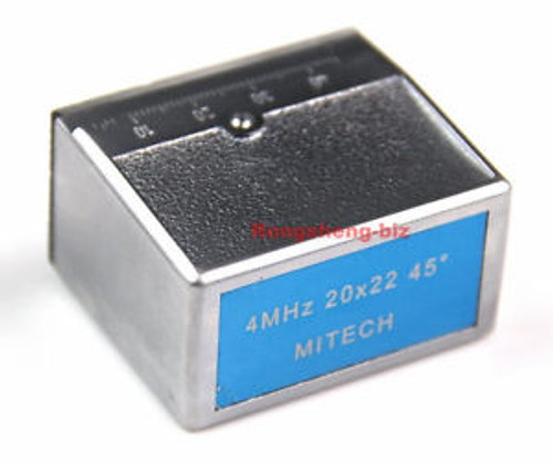 4MHz 20x22mm 45º/Krautkramer WB45 Probe Transducer for Ultrasonic Flaw Detector