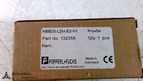 PEPPERL FUCHS NBB20-L2M-E2-V1 INDUCTIVE SENSORS DC, NEW