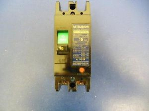 Mitsubishi NF30-SS 15a Circuit Breaker, 2pole  600v