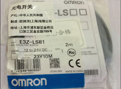 NEW OMRON PLC PhotoElectric Switch E3Z-LS81 12-24VDC