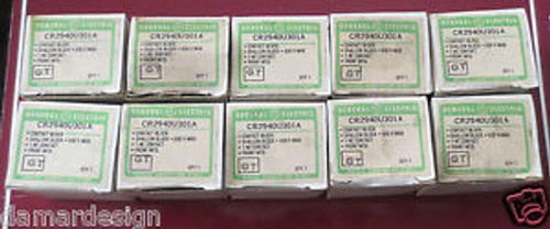 10 NEW New GE GENERAL ELECTRIC OILTIGHT CONTACT BLOCK CR2940U301A IN BOX