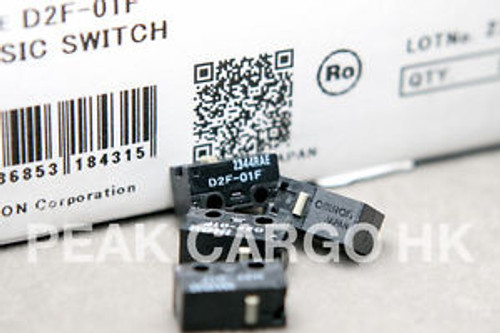 New Qty 50 OMRON D2F-01F Micro Switch Microswitch SPDT Subminiature RAZER Kinzu
