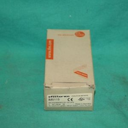 IFM, IM5115, IMC3020BBPKG/US-100-DPS,  Efector Indcutive Sensor NEW