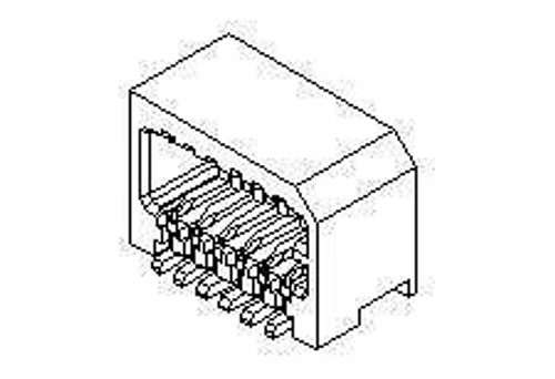 Board to Board & Mezzanine Connectors 0.8 BtB WaferAssy RA SMT 36C...(10 pieces)