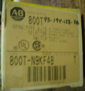New Allen-Bradley 4 position switch 800T-N9KF4B Series T - 60 day warranty