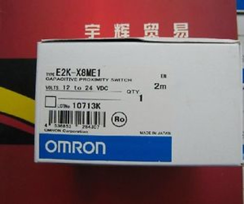 Omron Proximity Switch E2K-X8ME112-24VDC New In Box