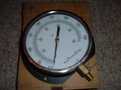 TRERICE NO.600B 6 DIAL 0-60 PSI 1/4 NPT LOWER ( New )