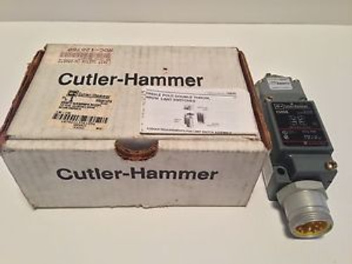 New Cutler-Hammer Limit Switch E50Bt2P9 E50Bt2 W/ E52Rbp9 Receptacle