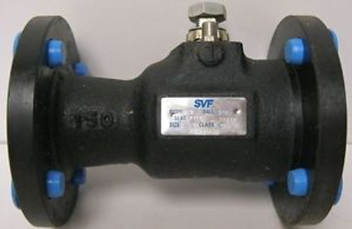 SVF 1 1/2 Carbon Steel X Stainless Steel Flanged Ball Valve 314466TG15015 NNB