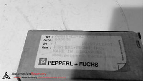 PEPPERL FUCHS NVBB15-L2-A2-C-V1, INDUCTIVE SENSOR, NEW