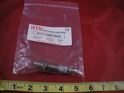 Htm ECS1-1204P-ARU4 Proximity Sensor Inductive Sn 4mm 10-30v dc pnp N.O. New New