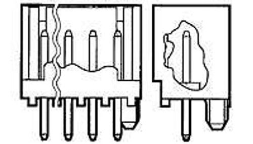 Headers & Wire Housings HDR 12P VRT SHROUD (50 pieces)