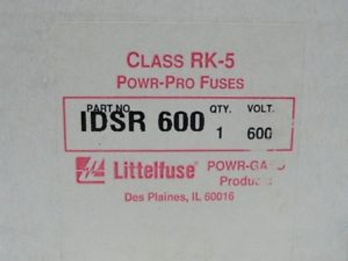 Littelfuse IDSR 600 Class RK-5 Powerpro Fuse