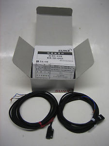 SUNX FLOW SENSOR EX-11EA Ultra Slim Photo Electric Sensor 12 - 24VDC (New)