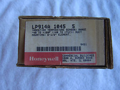 New HONEYWELL Temperature Sensor    LP914A 1045 5    (-40 to 160F)
