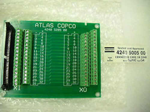 ATLAS COPCO 4240 5005 00 CONNECTOR CARD NEW CONDITION IN PACKAGE