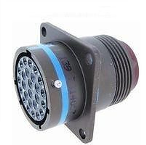 Circular MIL Spec Connector 41P SZ 22 RECPT FLANGE MOUNT PIN