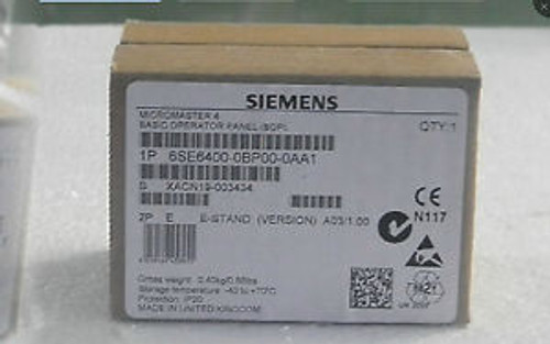 New in box Siemens BOP 6SE6400-0BP00-0AA1 6SE64000BP000AA1