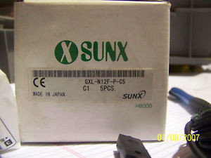 SUNX INDUCTIVE PROXIMITY  SENSOR   PN:  GXL-N12F-P-C5