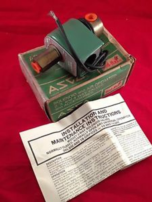 Solenoid Valve ASCO Red Hat Catalog # 8314C41