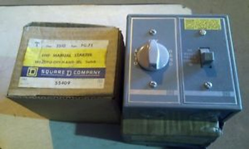 SQUARE D 2510-FG71 MANUAL STARTER