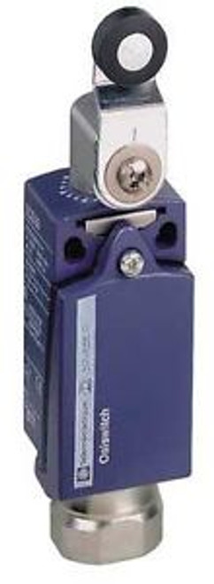 Telemecanique Xckd2118M12 Limit Switch, Thermoplastic Roller Lever, 4A