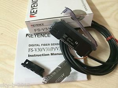 Keyence Digital Fiber Optic Sensor Switch Amplifier FS-V31 FSV31 New in box
