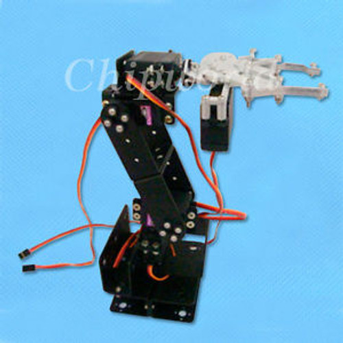 5 DOF Mechanical Arm 5 Axis Steering Gear Bracket Mechanical Claw 3D Rotation