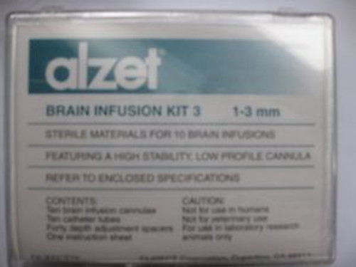 alzet Brain Infusion Kit 3 1-3mm, 0008851, 10ct/kit