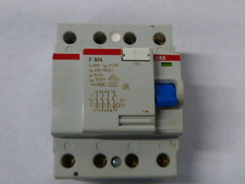ABB F374 Circuit Breaker 25A 4Pole  NEW IN BOX