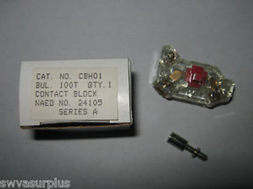 Joslyn Clark 100T-CBH01 Contact Block, Series A, 600V, New