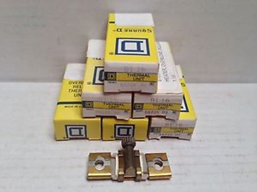 (13) NEW SQUARE D OVERLOAD RELAY THERMAL UNITS B1.16 B116