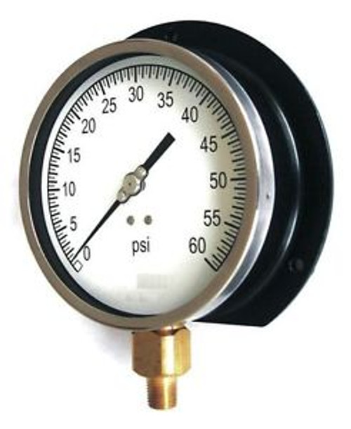 11A491 Pressure Gauge, Process, 4-1/2 In